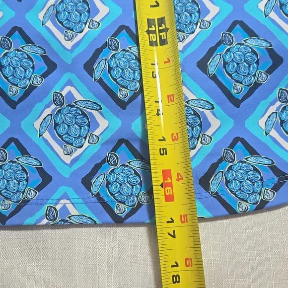 LULU B Blue Turtles Golf Tennis Pickleball Activewear Skort Sz XL UPF50 - Picture 7 of 9